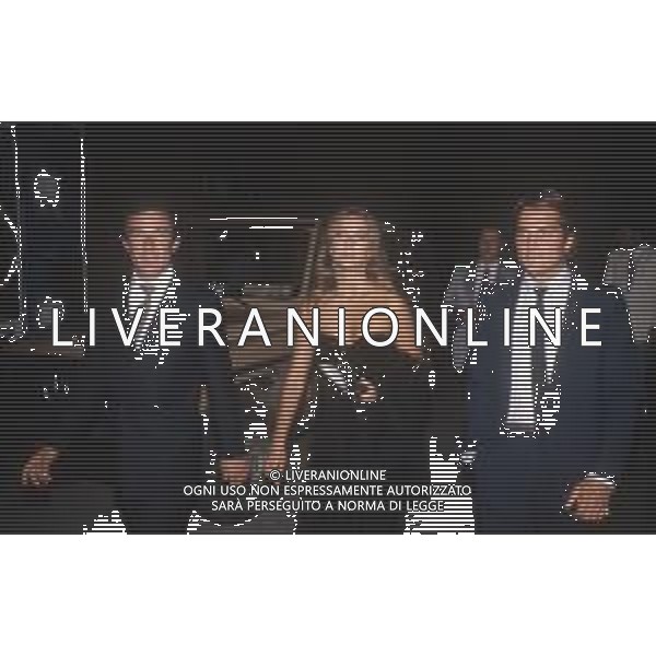 DIAP-RETROSPETTIVA ANTONELLA INTERLENGHI ATTRICE NELLA FOTO ANTONELLA INTERLENGHI A VENEZIA CON SAVERIO VALLONE E GUSTAVO THOENI NELL\'ANNO 1981 AG ALDO LIVERANI SAS