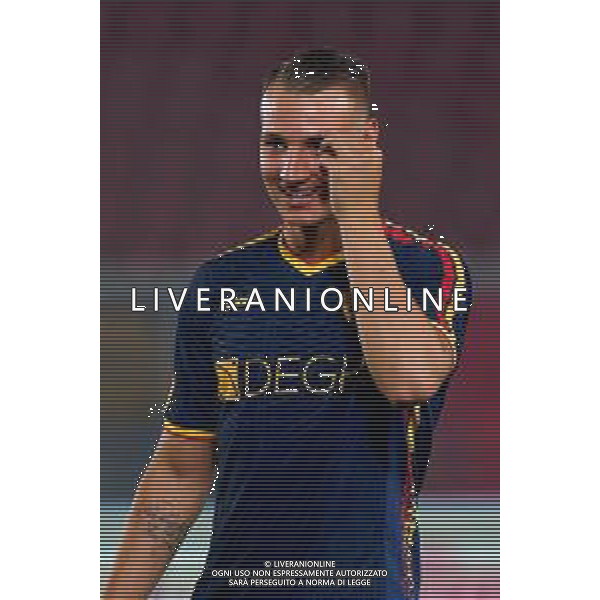 TVEM August 15, 2025 Lecce, Italy - US Lecce vs SS Juve Stabia - Coppa Italia round of 32 match 2025/26 - Via Del Mare Stadium. In the pic: Francesco Camarda of US Lecce FOTO EMMANUELE MASTRODONATO-AG ALDO LIVERANI SAS