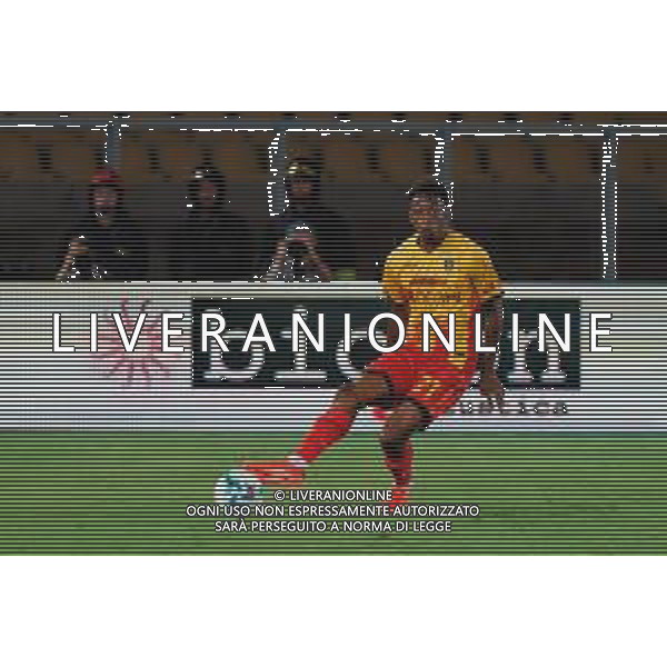 TVEM August 15, 2025 Lecce, Italy - US Lecce vs SS Juve Stabia - Coppa Italia round of 32 match 2025/26 - Via Del Mare Stadium. In the pic: Owen Kouassi of US Lecce FOTO EMMANUELE MASTRODONATO-AG ALDO LIVERANI SAS