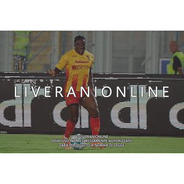 TVEM August 15, 2025 Lecce, Italy - US Lecce vs SS Juve Stabia - Coppa Italia round of 32 match 2025/26 - Via Del Mare Stadium. In the pic: Lameck Banda of US Lecce FOTO EMMANUELE MASTRODONATO-AG ALDO LIVERANI SAS