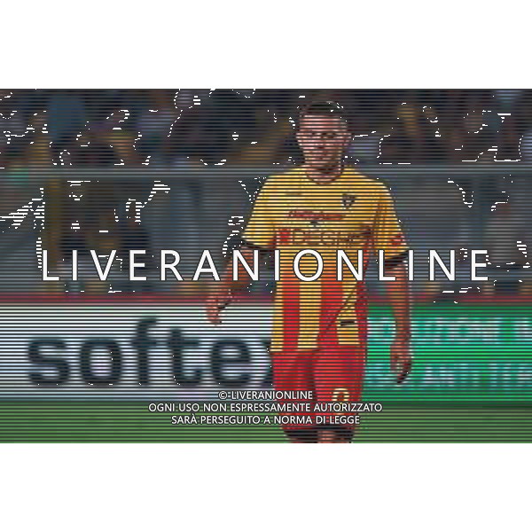 TVEM August 15, 2025 Lecce, Italy - US Lecce vs SS Juve Stabia - Coppa Italia round of 32 match 2025/26 - Via Del Mare Stadium. In the pic: Nikola Krstovic of US Lecce FOTO EMMANUELE MASTRODONATO-AG ALDO LIVERANI SAS