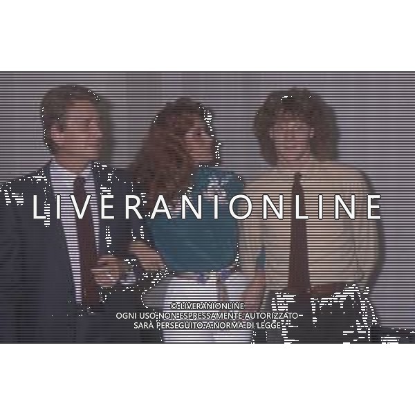 DIAP-RETROSPETTIVA MARINA MORGAN PRESENTATRICE TELEVISIVA NELLA FOTO MARINA MORGAN CON ALDO BISCARDI E ODOACRE CHIERICO TRASMISSIONE“ IL PROCESSO DEL LUNEDI\' “ AG ALDO LIVERANI SAS