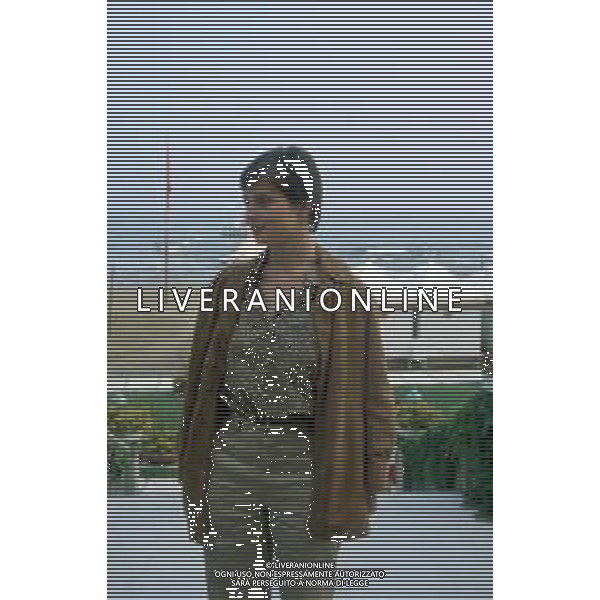DIAP-RETROSPETTIVA ISABELLA ROSSELLINI ATTRICE NELLA FOTO ISABELLA ROSSELLINI A VENEZIA NELL\'ANNO 1981 AG ALDO LIVERANI SAS