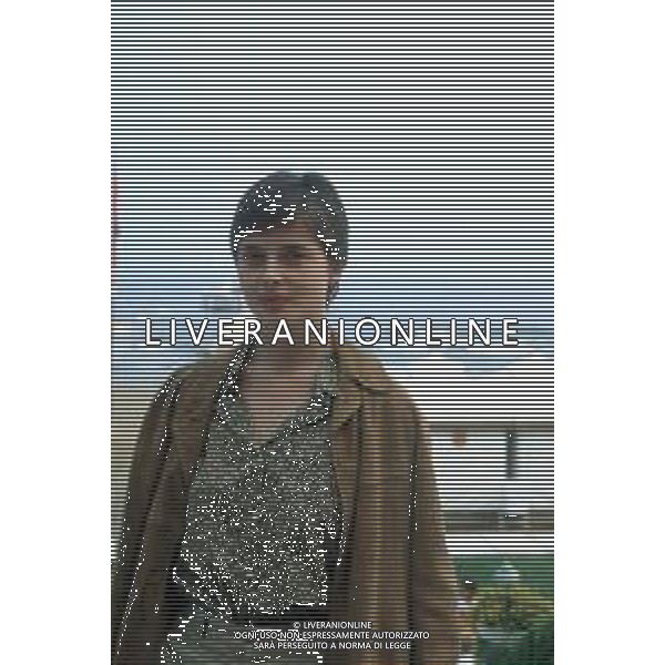 DIAP-RETROSPETTIVA ISABELLA ROSSELLINI ATTRICE NELLA FOTO ISABELLA ROSSELLINI A VENEZIA NELL\'ANNO 1981 AG ALDO LIVERANI SAS