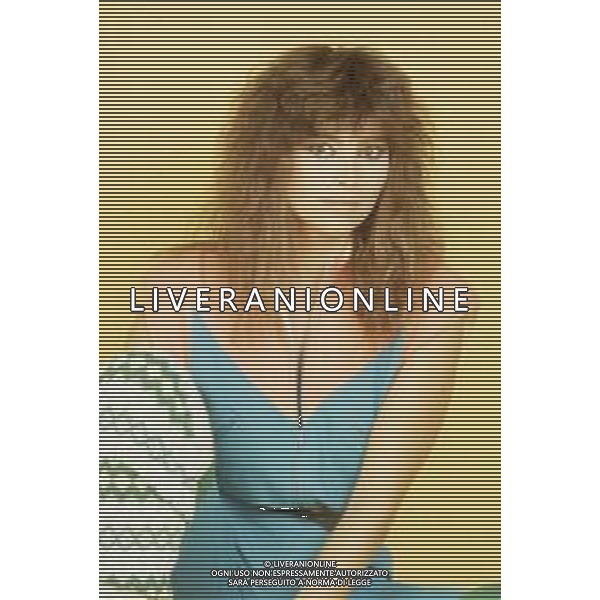 DIAP-RETROSPETTIVA MARINA OCCHIENA CANTANTE NELLA FOTO MARINA OCCHIENA NELL\'ANNO 1982 A MILANO AG ALDO LIVERANI SAS