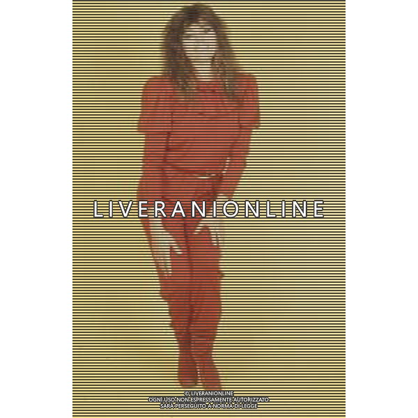 DIAP-RETROSPETTIVA MARINA OCCHIENA CANTANTE NELLA FOTO MARINA OCCHIENA NELL\'ANNO 1982 A MILANO AG ALDO LIVERANI SAS