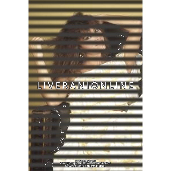 DIAP-RETROSPETTIVA MARINA OCCHIENA CANTANTE NELLA FOTO MARINA OCCHIENA NELL\'ANNO 1982 A MILANO AG ALDO LIVERANI SAS
