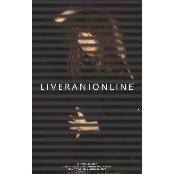 DIAP-RETROSPETTIVA MARINA OCCHIENA CANTANTE NELLA FOTO MARINA OCCHIENA NELL\'ANNO 1982 A MILANO AG ALDO LIVERANI SAS