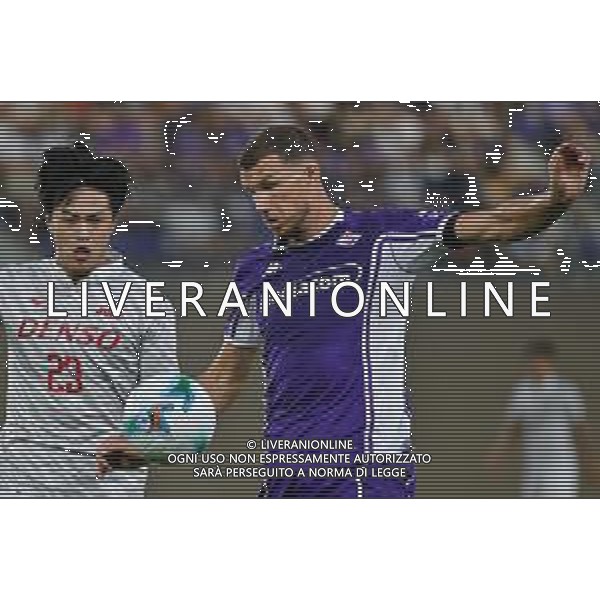 TVLS - Amichevole precampionato Fiorentina-Japan University FA, Viola Park Firenze 14.08.2025 nella foto Edin Dzeko ©TVLS Lisa Guglielmi / Agenzia Aldo Liverani Sas- AGENZIA ALDO LIVERANI SAS