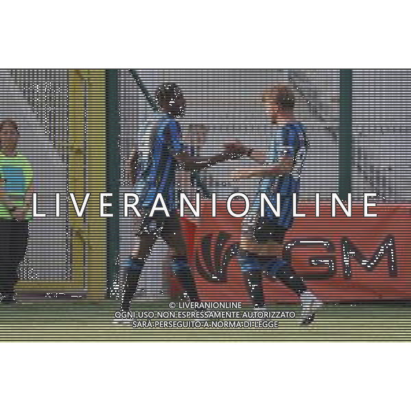 TVRCOR Giana Erminio vs Atalanta U23 nella foto esultanza dopo il goal Moustapha Elhad Cisse Gorgonzola (MI) 16-08-2025 Stadio comunale Città di Gorgonzola (MI) – primo turno Coppa Italia Serie C foto Roberta Corradin/Agenzia Aldo Liverani sas - AGENZIA ALDO LIVERANI SAS- AGENZIA ALDO LIVERANI SAS
