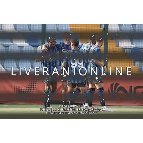 TVRCOR Giana Erminio vs Atalanta U23 nella foto esultanza dopo il goal Moustapha Elhad Cisse Gorgonzola (MI) 16-08-2025 Stadio comunale Città di Gorgonzola (MI) – primo turno Coppa Italia Serie C foto Roberta Corradin/Agenzia Aldo Liverani sas - AGENZIA ALDO LIVERANI SAS- AGENZIA ALDO LIVERANI SAS
