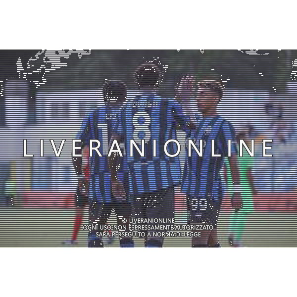 TVRCOR Giana Erminio vs Atalanta U23 nella foto esultanza dopo il goal Digne Kaelas Pounga Gorgonzola (MI) 16-08-2025 Stadio comunale Città di Gorgonzola (MI) – primo turno Coppa Italia Serie C foto Roberta Corradin/Agenzia Aldo Liverani sas - AGENZIA ALDO LIVERANI SAS- AGENZIA ALDO LIVERANI SAS