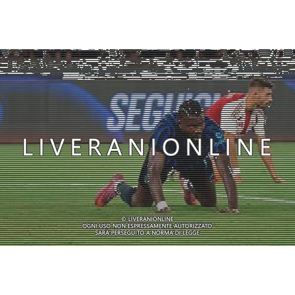 TVEM August 16, 2025 Bari, Italy - FC Inter vs Olympiacos FC - friendly match - San Nicola Stadium. In the pic: Marcus Thuram of FC Inter celebrates after scoring a goal ©TVEM Emmanuele Mastrodonato - AGENZIA ALDO LIVERANI SAS