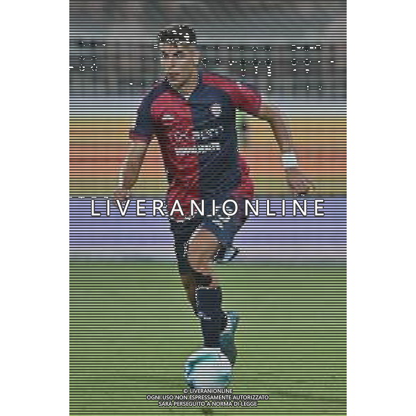 16-8-2025. Cagliari calcio-Virtus Entella. 1° turno coppa Italia 2025/2026, stadio Unipol Domus Cagliari. Foto Salvatore Moi/Agenzia Aldo Liverani s.as. Nella foto: Obert Cagliari ©MOI SALVATORE - AGENZIA ALDO LIVERANI SAS