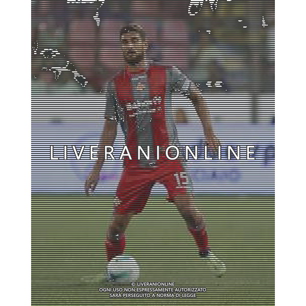 Matteo Bianchetti of US Cremonese play the ball during US Cremonese vs Palermo FC, 32° leg of Coppa Italia Frecciarossa 2025-26 game at Giovanni Zini stadium in Cremona (CR), Italy, on Agust 16, 2025. (Photo by Davide Casentini)- AGENZIA ALDO LIVERANI SAS