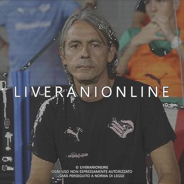 Filippo Inzaghi Head Coach of Palermo FC during US Cremonese vs Palermo FC, 32° leg of Coppa Italia Frecciarossa 2025-26 game at Giovanni Zini stadium in Cremona (CR), Italy, on Agust 16, 2025. (Photo by Davide Casentini)- AGENZIA ALDO LIVERANI SAS