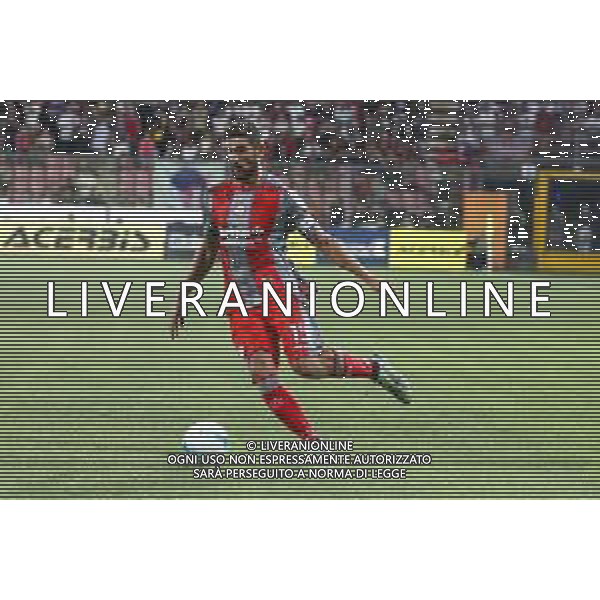 Matteo Bianchetti of US Cremonese play the ball during US Cremonese vs Palermo FC, 32° leg of Coppa Italia Frecciarossa 2025-26 game at Giovanni Zini stadium in Cremona (CR), Italy, on Agust 16, 2025. (Photo by Davide Casentini)- AGENZIA ALDO LIVERANI SAS