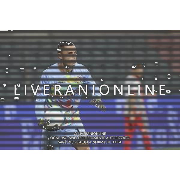 Emil Audero of US Cremonese play the ball during US Cremonese vs Palermo FC, 32° leg of Coppa Italia Frecciarossa 2025-26 game at Giovanni Zini stadium in Cremona (CR), Italy, on Agust 16, 2025. (Photo by Davide Casentini)- AGENZIA ALDO LIVERANI SAS