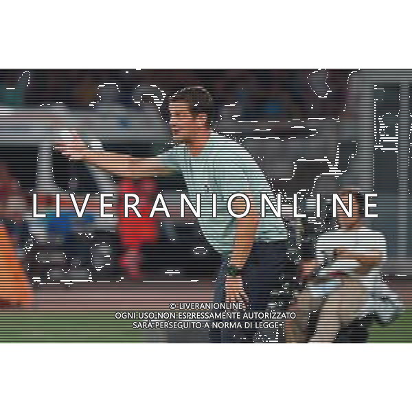 TVEM August 16, 2025 Bari, Italy - FC Inter vs Olympiacos FC - friendly match - San Nicola Stadium. In the pic: coach Cristian Chivu of FC Inter FOTO EMMANUELE MASTRODONATO-AG ALDO LIVERANI SAS