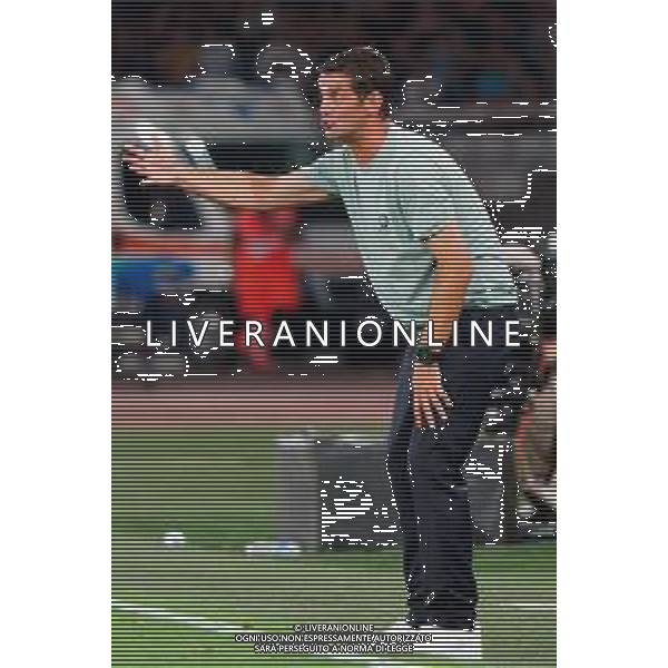 TVEM August 16, 2025 Bari, Italy - FC Inter vs Olympiacos FC - friendly match - San Nicola Stadium. In the pic: coach Cristian Chivu of FC Inter FOTO EMMANUELE MASTRODONATO-AG ALDO LIVERANI SAS