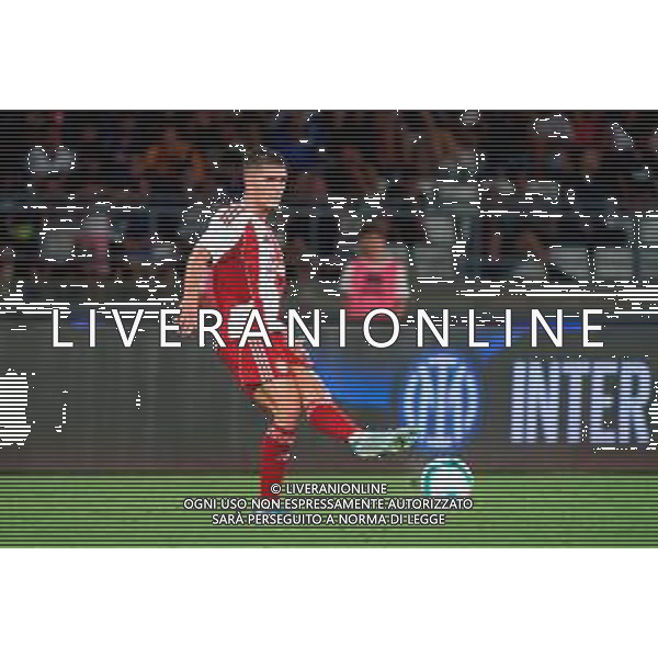 TVEM August 16, 2025 Bari, Italy - FC Inter vs Olympiacos FC - friendly match - San Nicola Stadium. In the pic: Lorenzo Pirola of Olympiakos FC FOTO EMMANUELE MASTRODONATO-AG ALDO LIVERANI SAS
