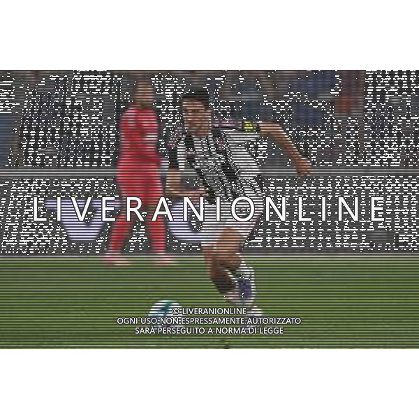 Atalanta vs Juventus nella foto Andrea Cambiaso (Juventus) Bergamo 16-08-2025 Stadio di Bergamo Atalanta vs Juventus - amichevole precampionato foto Roberto Garavaglia/Agenzia Aldo Liverani sas