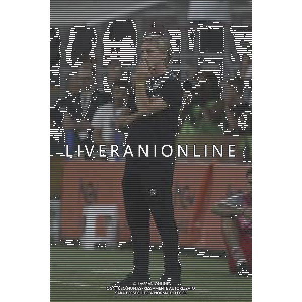 Davide Nicola Head Coach of US Cremonese looks during US Cremonese vs Palermo FC, 32° leg of Coppa Italia Frecciarossa 2025-26 game at Giovanni Zini stadium in Cremona (CR), Italy, on Agust 16, 2025. (Photo by Davide Casentini)- AGENZIA ALDO LIVERANI SAS