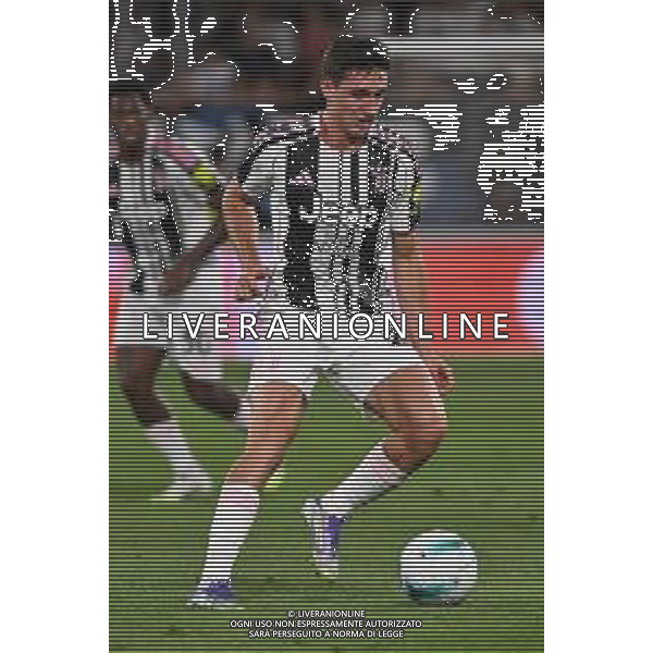 Atalanta vs Juventus nella foto Andrea Cambiaso (Juventus) Bergamo 16-08-2025 Stadio di Bergamo Atalanta vs Juventus - amichevole precampionato foto Roberto Garavaglia/Agenzia Aldo Liverani sas