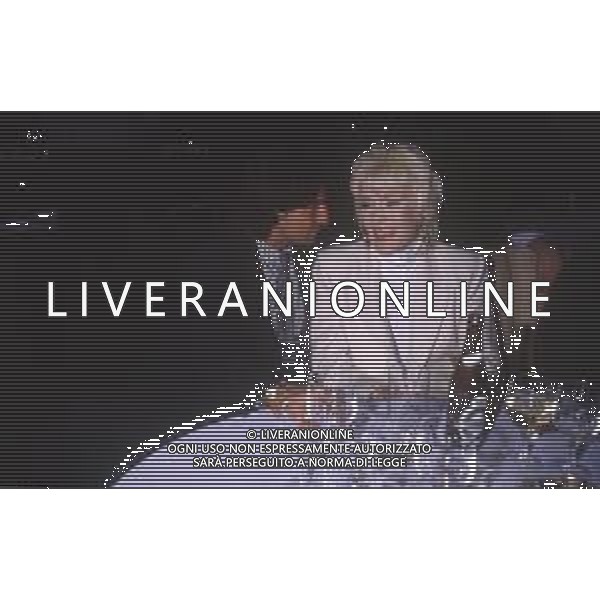 DIAP-RETROSPETTIVA DONATELLA RETTORE CANTANTE NELLA FOTO DONATELLA RETTORE E DAIANO NELL\'ANNO 1986 AG ALDO LIVERANI SAS