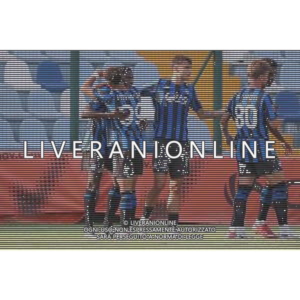 TVRCOR Giana Erminio vs Atalanta U23 nella foto esultanza dopo il goal di Moustapha Elhad Cisse, Gorgonzola (MI) 16-08-2025 Stadio comunale Città di Gorgonzola (MI) – primo turno Coppa Italia Serie C foto Roberta Corradin/Agenzia Aldo Liverani sas - AGENZIA ALDO LIVERANI SAS- AGENZIA ALDO LIVERANI SAS