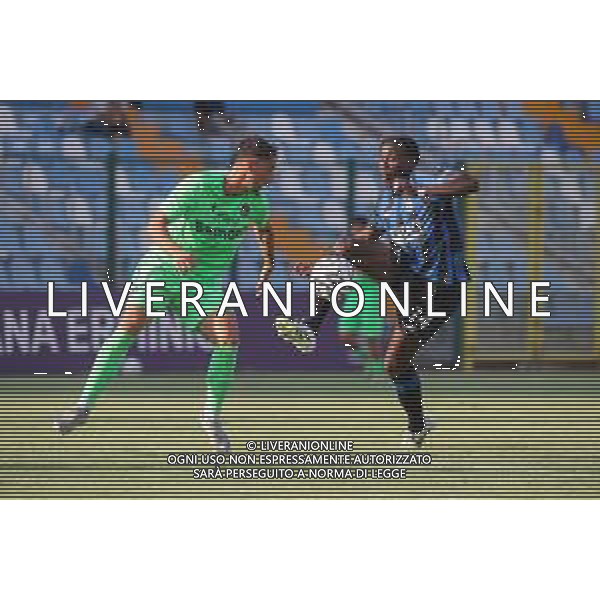 TVRCOR Giana Erminio vs Atalanta U23 nella foto Mattia Alborghetti e Moustapha Elhad Cisse, Gorgonzola (MI) 16-08-2025 Stadio comunale Città di Gorgonzola (MI) – primo turno Coppa Italia Serie C foto Roberta Corradin/Agenzia Aldo Liverani sas - AGENZIA ALDO LIVERANI SAS- AGENZIA ALDO LIVERANI SAS