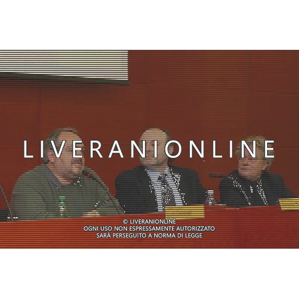 MILANO 14/2/2006 SALA INDRO MONTANELLI VIA SOLFERINO, 26 NELLA FOTO LUCA DONINELLI, ARMANDO TORNO E MAURIZIO CUCCHI FOTO ROMANO/AG ALDO LIVERANI
