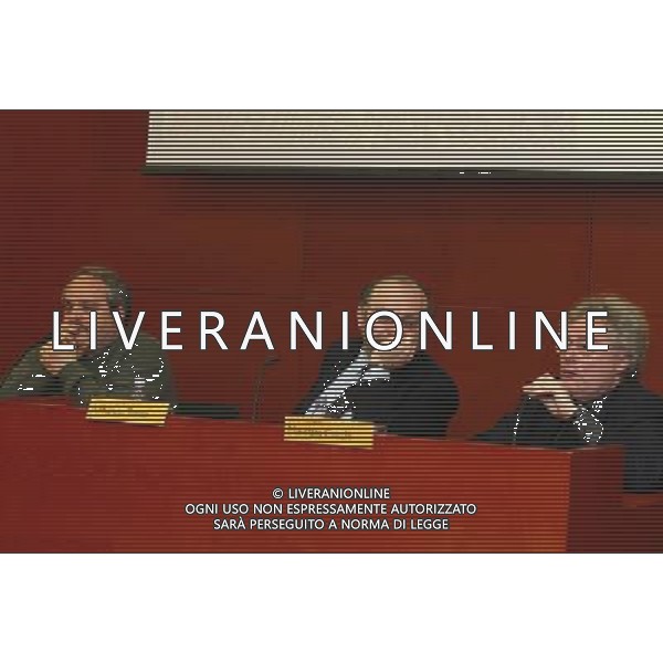 MILANO 14/2/2006 SALA INDRO MONTANELLI VIA SOLFERINO, 26 NELLA FOTO LUCA DONINELLI, ARMANDO TORNO E MAURIZIO CUCCHI FOTO ROMANO/AG ALDO LIVERANI