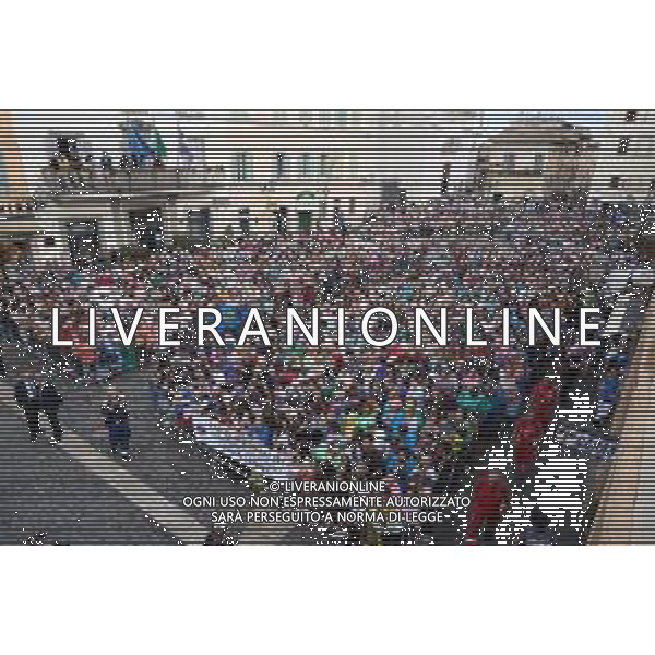 Castel Gandolfo 17 Agosto 2025 Papa Leone XIV recita la preghiera dell’Angelus a Castel Gandolfo Nella foto: Papa Leone XIV Foto Credit: Andrea Bracaglia- AGENZIA ALDO LIVERANI SAS