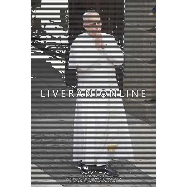 Castel Gandolfo 17 Agosto 2025 Papa Leone XIV recita la preghiera dell’Angelus a Castel Gandolfo Nella foto: Papa Leone XIV Foto Credit: Andrea Bracaglia- AGENZIA ALDO LIVERANI SAS
