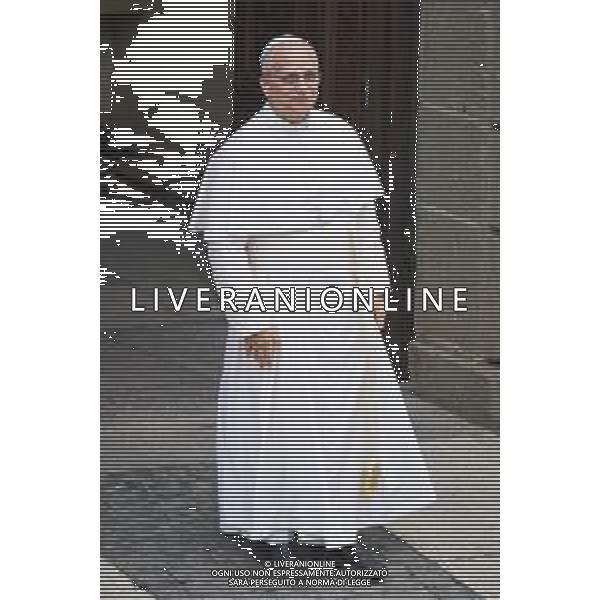Castel Gandolfo 17 Agosto 2025 Papa Leone XIV recita la preghiera dell’Angelus a Castel Gandolfo Nella foto: Papa Leone XIV Foto Credit: Andrea Bracaglia- AGENZIA ALDO LIVERANI SAS