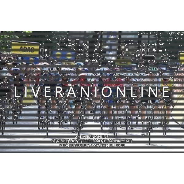 17-08-2025 Classica Di Amburgo; 2025, Q36.5; 2025, Lotto; 2025, Soudal - Quick Step; Townsend, Rory; De Lie, Arnaud; Magnier, Paul; Amburgo; ©SIROTTI - AGENZIA ALDO LIVERANI SAS