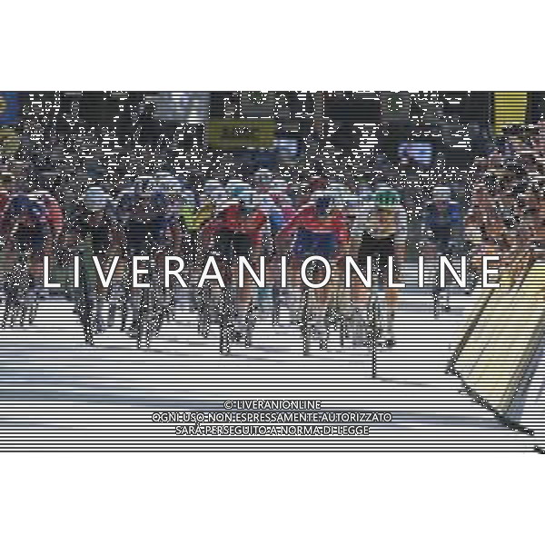 17-08-2025 Classica Di Amburgo; 2025, Q36.5; 2025, Lotto; 2025, Soudal - Quick Step; 2025, Alpecin - Deceuninck; Townsend, Rory; De Lie, Arnaud; Magnier, Paul; Philipsen, Jasper; Amburgo; ©SIROTTI - AGENZIA ALDO LIVERANI SAS