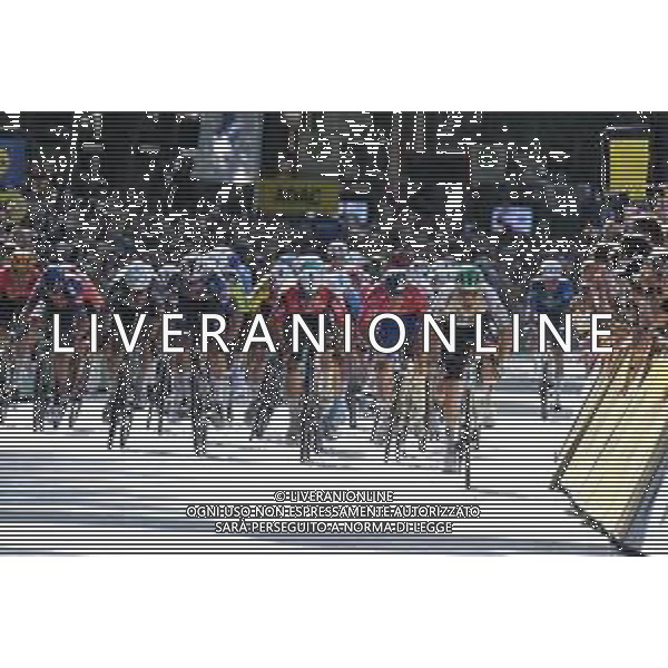 17-08-2025 Classica Di Amburgo; 2025, Q36.5; 2025, Lotto; 2025, Soudal - Quick Step; 2025, Alpecin - Deceuninck; Townsend, Rory; De Lie, Arnaud; Magnier, Paul; Philipsen, Jasper; Amburgo; ©SIROTTI - AGENZIA ALDO LIVERANI SAS