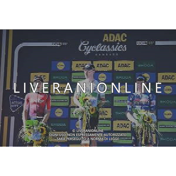 17-08-2025 Classica Di Amburgo; 2025, Q36.5; 2025, Lotto; 2025, Soudal - Quick Step; Townsend, Rory; De Lie, Arnaud; Magnier, Paul; Amburgo; ©SIROTTI - AGENZIA ALDO LIVERANI SAS