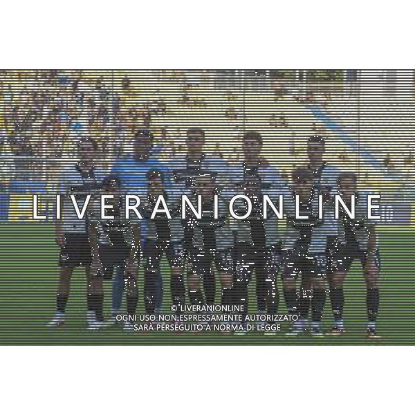 Parma Calcio team photo during Parma Calcio vs Pescare Calcio, 32° leg of Coppa Italia Frecciarossa 2025-26 game at Ennio Tardini stadium in Parma (PR), Italy, on Agust 17, 2025. (Photo by Davide Casentini) FOTO DAVIDE CASENTINI-AG ALDO LIVERANI SAS