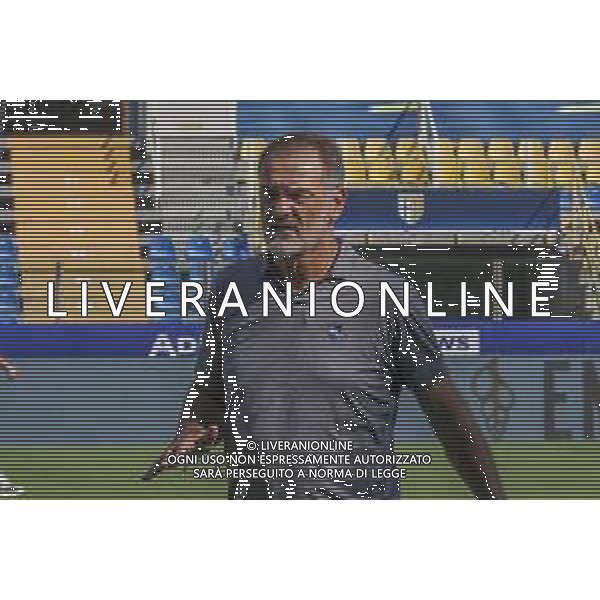 Vincenzo Vivarini Head Coach of Pescara Calcio 1936 during Parma Calcio vs Pescare Calcio, 32° leg of Coppa Italia Frecciarossa 2025-26 game at Ennio Tardini stadium in Parma (PR), Italy, on Agust 17, 2025. (Photo by Davide Casentini) FOTO DAVIDE CASENTINI-AG ALDO LIVERANI SAS