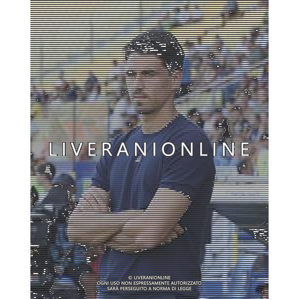 Carlos Cuesta Head Coach of Parma AC during Parma Calcio vs Pescare Calcio, 32° leg of Coppa Italia Frecciarossa 2025-26 game at Ennio Tardini stadium in Parma (PR), Italy, on Agust 17, 2025. (Photo by Davide Casentini) FOTO DAVIDE CASENTINI-AG ALDO LIVERANI SAS
