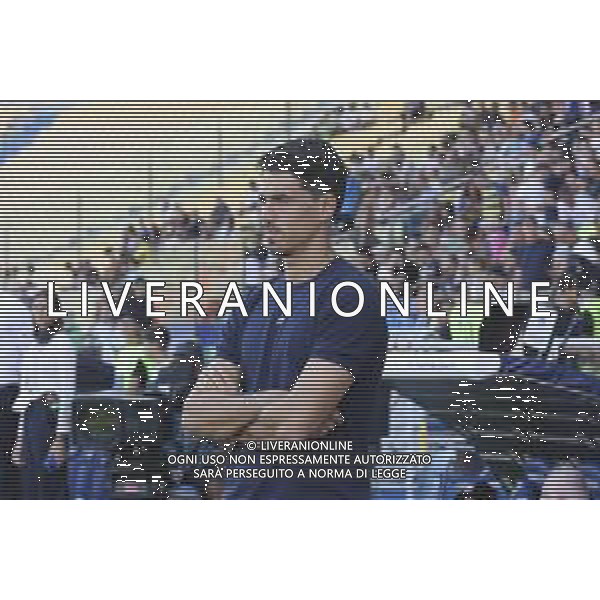 Carlos Cuesta Head Coach of Parma AC during Parma Calcio vs Pescare Calcio, 32° leg of Coppa Italia Frecciarossa 2025-26 game at Ennio Tardini stadium in Parma (PR), Italy, on Agust 17, 2025. (Photo by Davide Casentini) FOTO DAVIDE CASENTINI-AG ALDO LIVERANI SAS