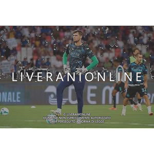 TVEM August 16, 2025 Bari, Italy - FC Inter vs Olympiacos FC - friendly match - San Nicola Stadium. In the pic: Josep Martinez of FC Inter FOTO EMMANUELE MASTRODONATO-AG ALDO LIVERANI SAS