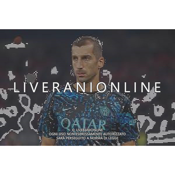 TVEM August 16, 2025 Bari, Italy - FC Inter vs Olympiacos FC - friendly match - San Nicola Stadium. In the pic: Henrikh Mkhitaryan of FC Inter FOTO EMMANUELE MASTRODONATO-AG ALDO LIVERANI SAS