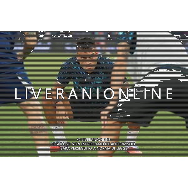 TVEM August 16, 2025 Bari, Italy - FC Inter vs Olympiacos FC - friendly match - San Nicola Stadium. In the pic: Lautaro Martínez of FC Inter FOTO EMMANUELE MASTRODONATO-AG ALDO LIVERANI SAS