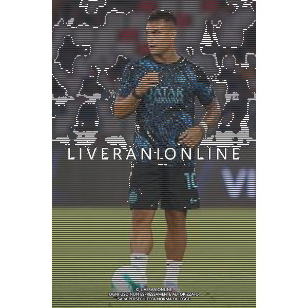 TVEM August 16, 2025 Bari, Italy - FC Inter vs Olympiacos FC - friendly match - San Nicola Stadium. In the pic: Lautaro Martínez of FC Inter FOTO EMMANUELE MASTRODONATO-AG ALDO LIVERANI SAS
