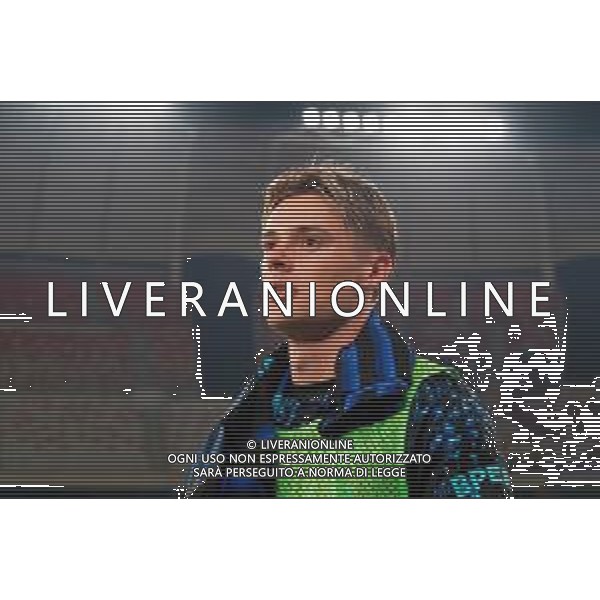 TVEM August 16, 2025 Bari, Italy - FC Inter vs Olympiacos FC - friendly match - San Nicola Stadium. In the pic: Nicola Zalewski of FC Inter FOTO EMMANUELE MASTRODONATO-AG ALDO LIVERANI SAS