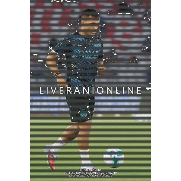 TVEM August 16, 2025 Bari, Italy - FC Inter vs Olympiacos FC - friendly match - San Nicola Stadium. In the pic: Lautaro Martínez of FC Inter FOTO EMMANUELE MASTRODONATO-AG ALDO LIVERANI SAS